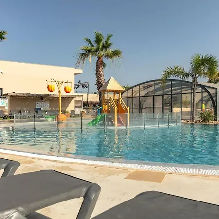 Mobil-home&plage, Piscines - Les Dunes 5 étoiles Torreilles