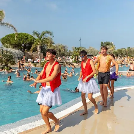 Mobil-home&plage, Piscines - Les Dunes 5 étoiles Torreilles