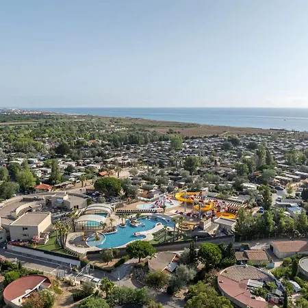 Mobil-home&plage, Piscines - Les Dunes 5 étoiles Torreilles